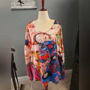 Gustav Klimt "The Virgin" Tunic